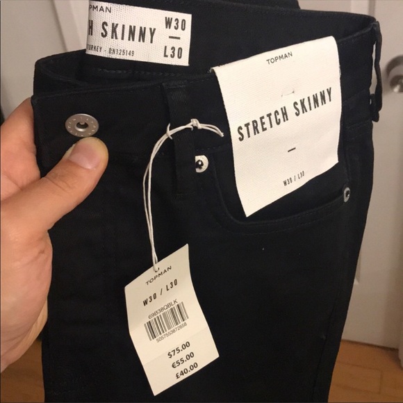 Topman Other - Men jeans brand new Topman black skinny jeans
